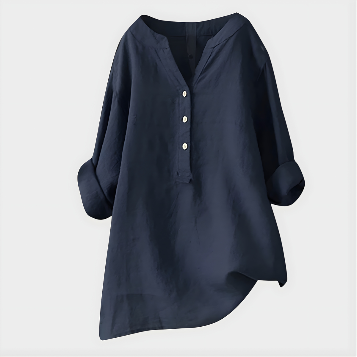 Veronique™ Elegant V-Neck Blouse
