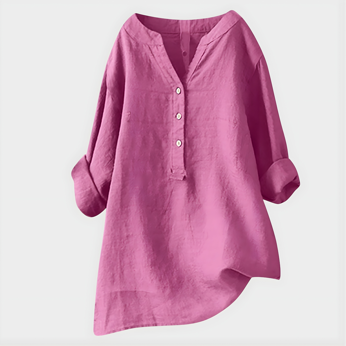 Veronique™ Elegant V-Neck Blouse