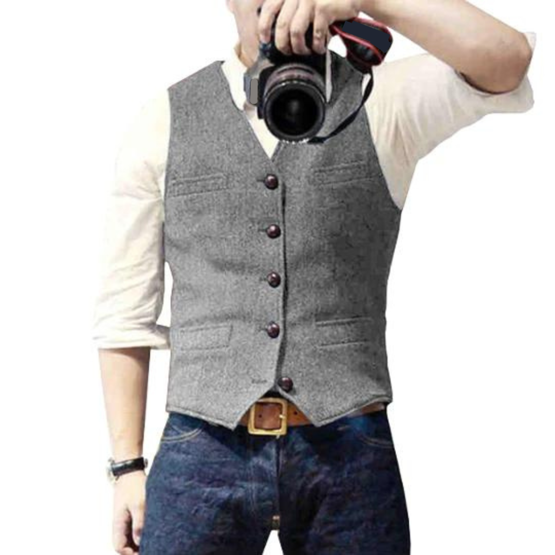 Lewis™ - Elegant Vest for Men