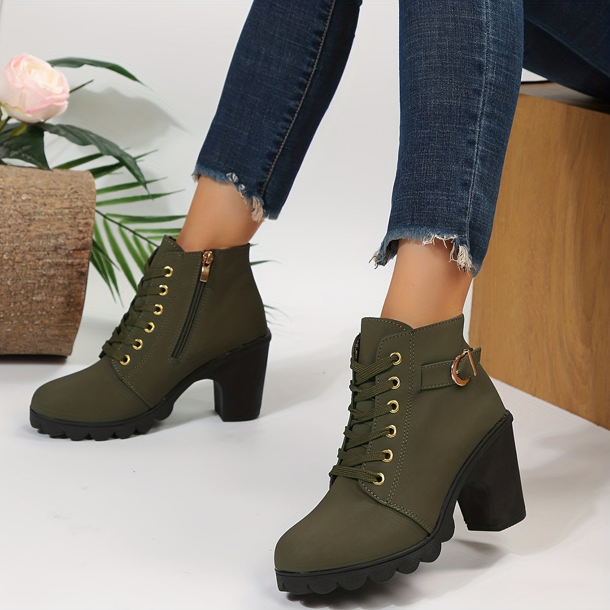 Lucy™ Stylish Ankle Boots