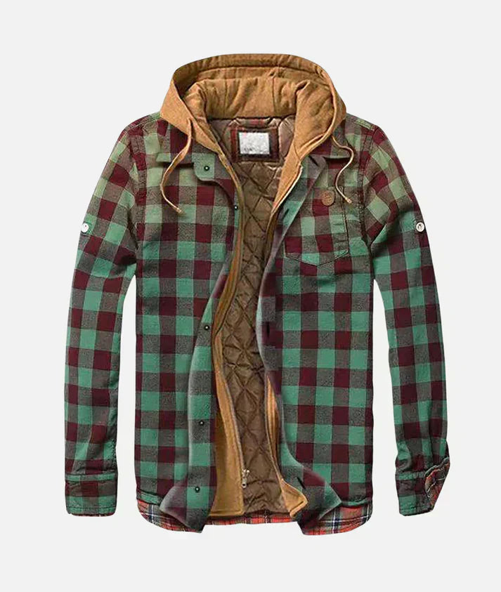 Leo Melbourne™ | Plaid Patchwork Jacket