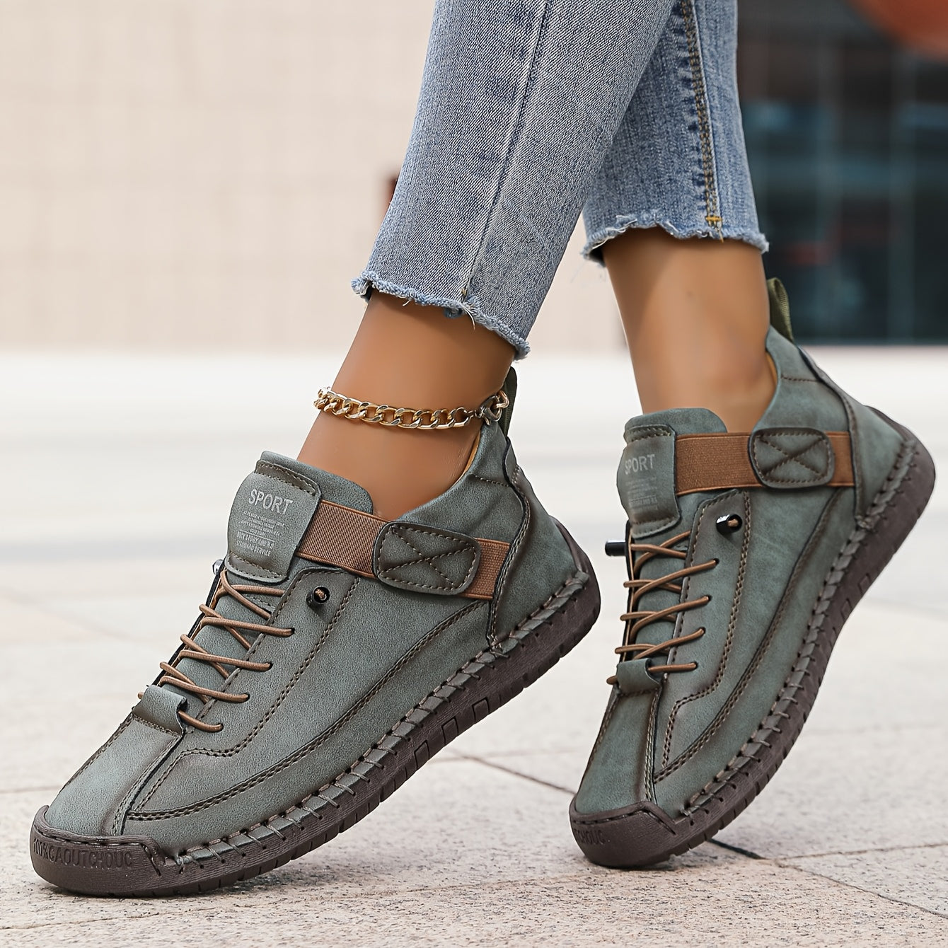 Margaux™ Orthopedic Leather Ankle Shoes