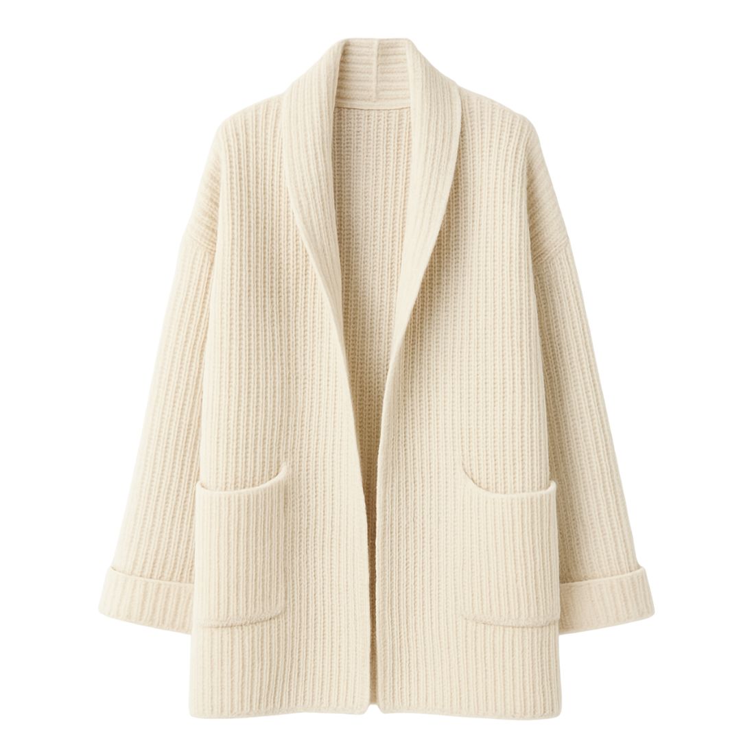 JACKIE | SOFT WOOL-BLEND CARDIGAN