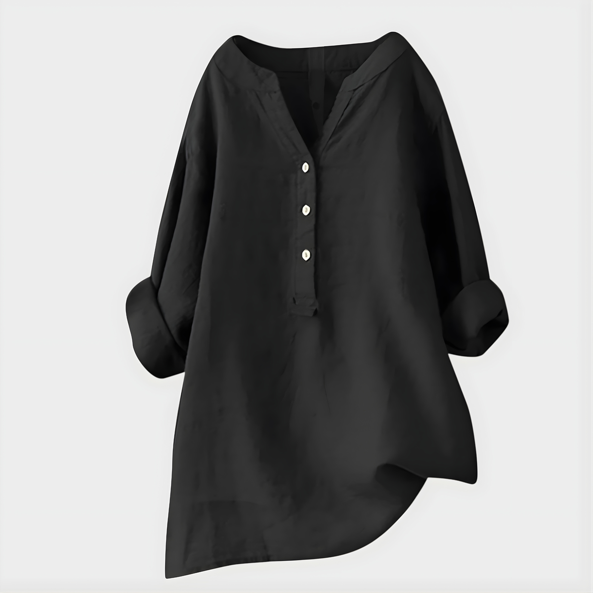 Veronique™ Elegant V-Neck Blouse