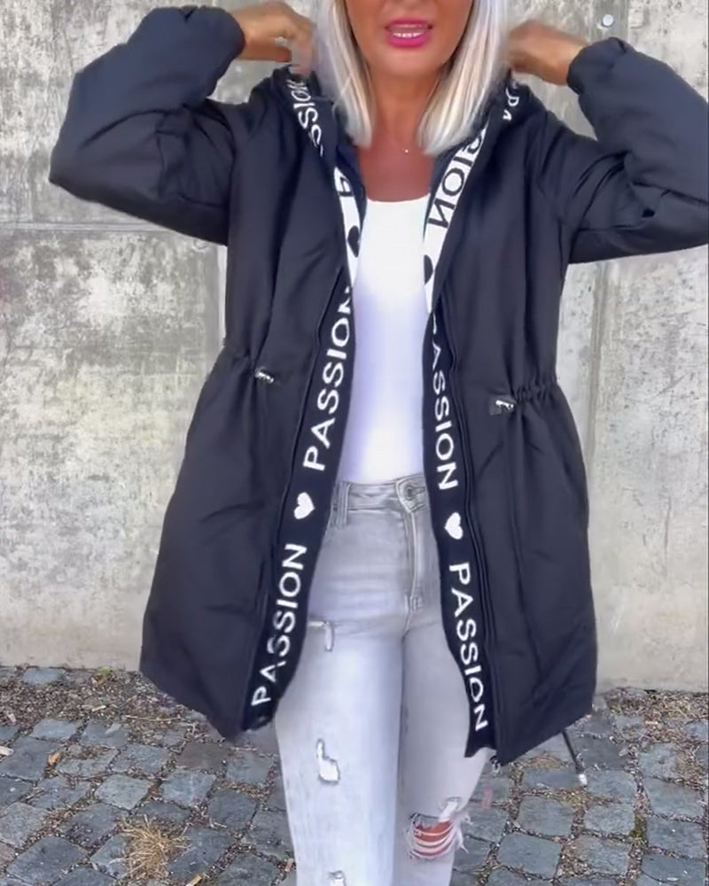 Nathalia™ Classic Jacket with Zip Closure