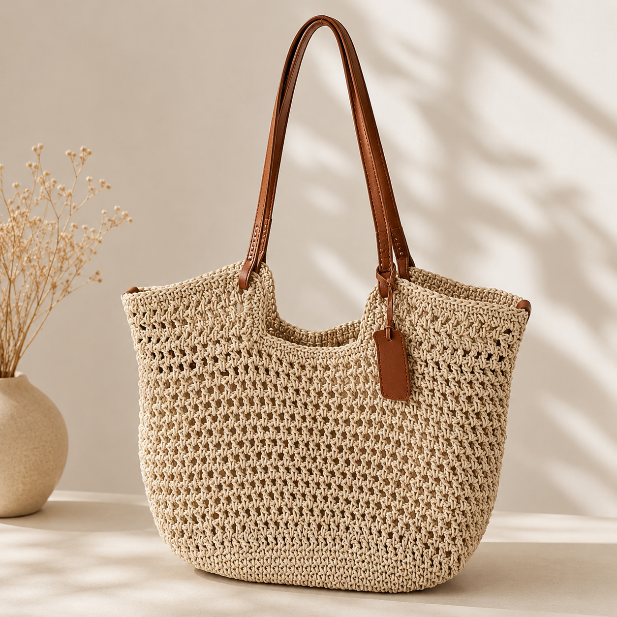 Clare | The Handwoven Crochet Tote Bag