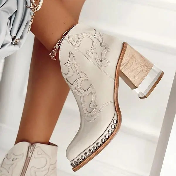 Sue™ Norwich Embroidered Leather Boots
