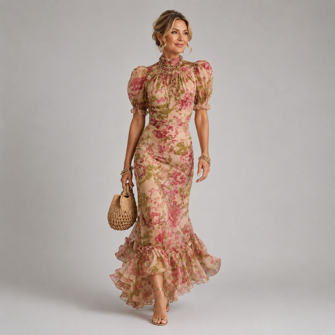RACQUELLA | VINTAGE MAXI DRESS