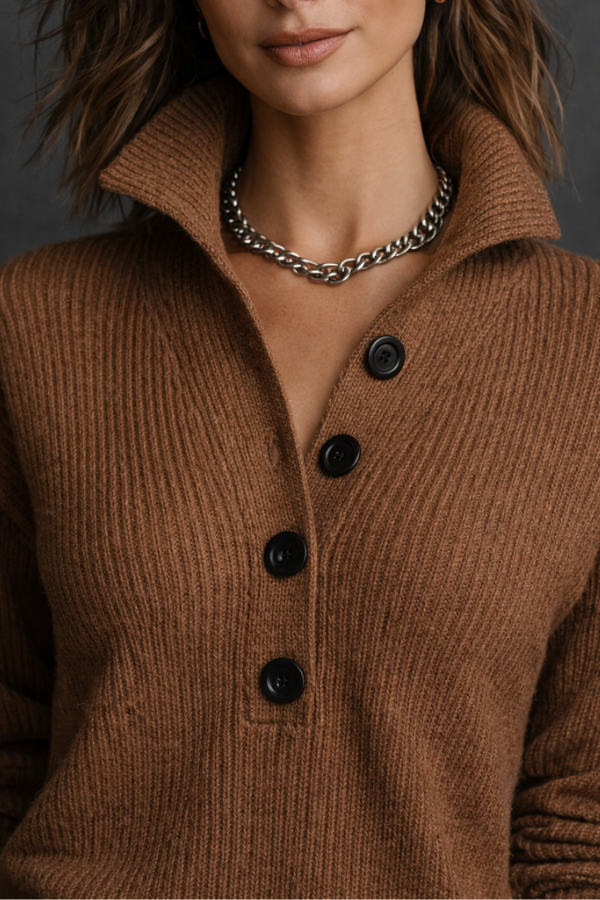 Amber | Mid-Length Sweater Dress
