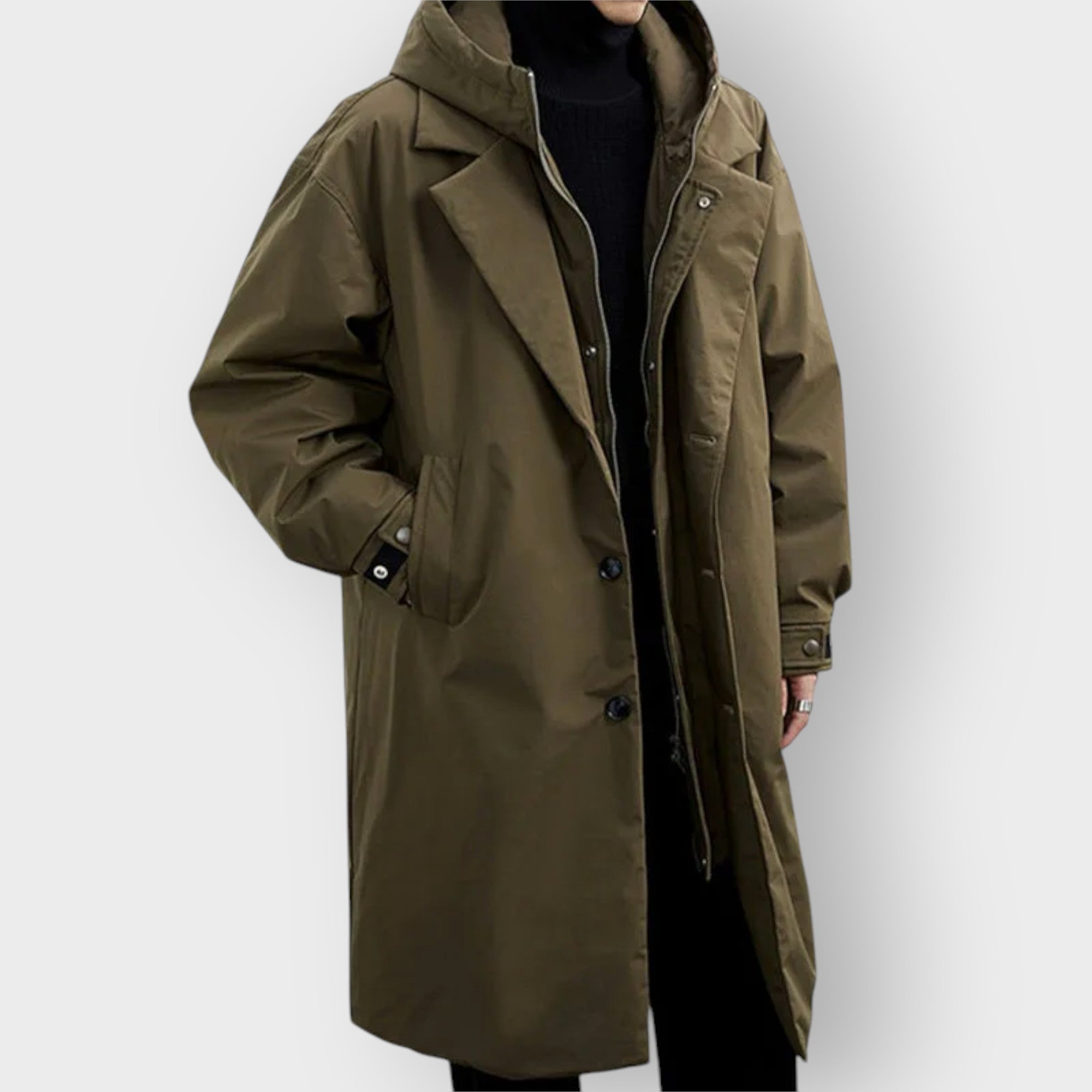Luc™ - Elegant Long Winter Coat
