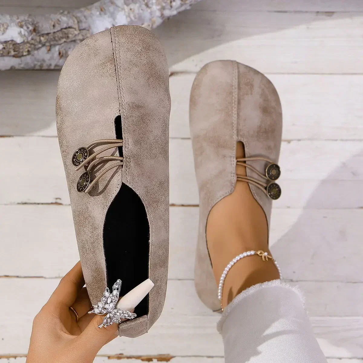 Charlee™ Soft Suede Women's Orthopedic Loafers