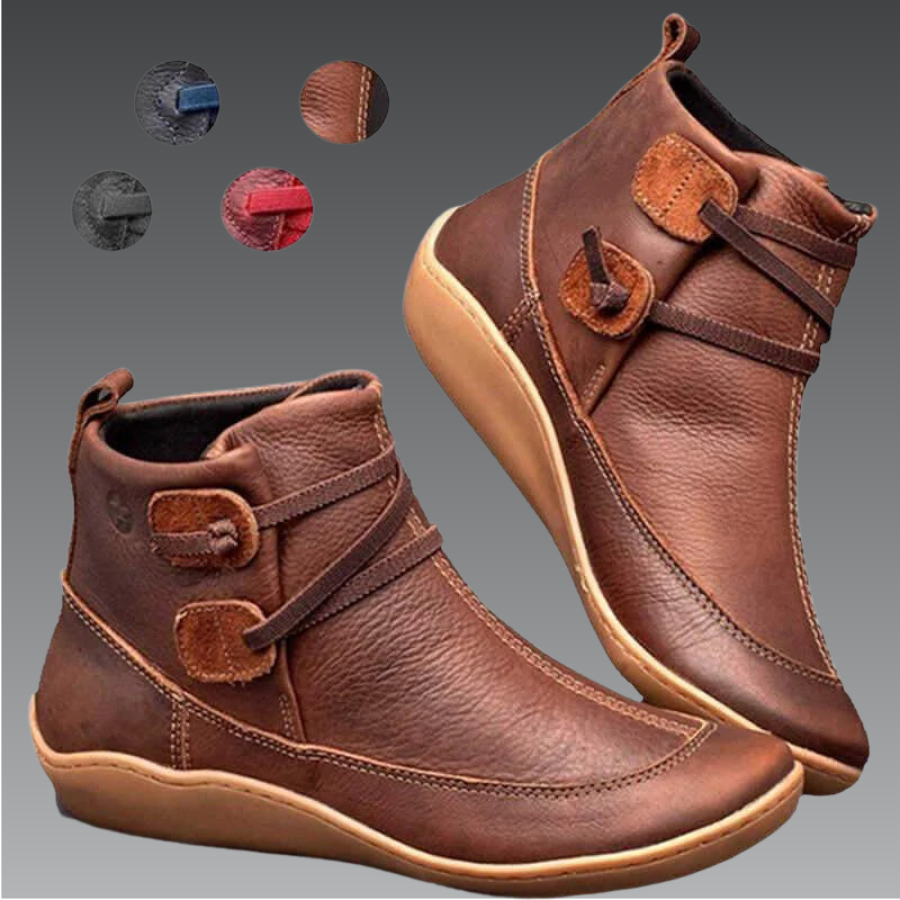 Tiana Soft Ortho Vegan Leather Boots