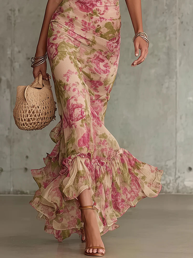 RACQUELLA | VINTAGE MAXI DRESS
