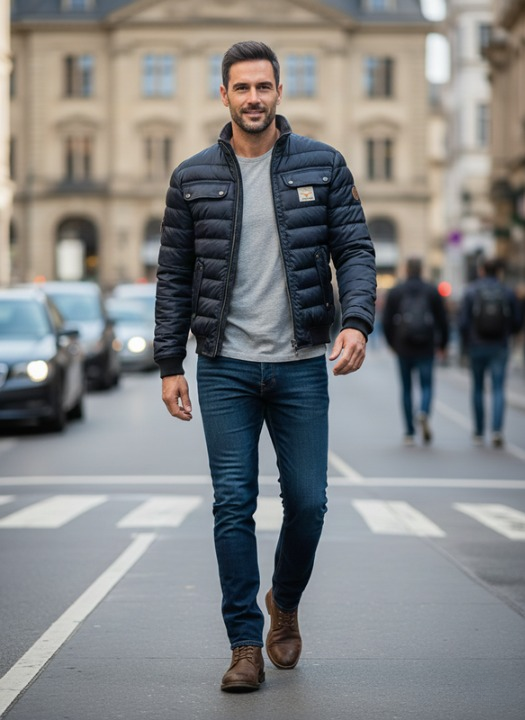 Walter | Elegance and Urban Puffer Jacket