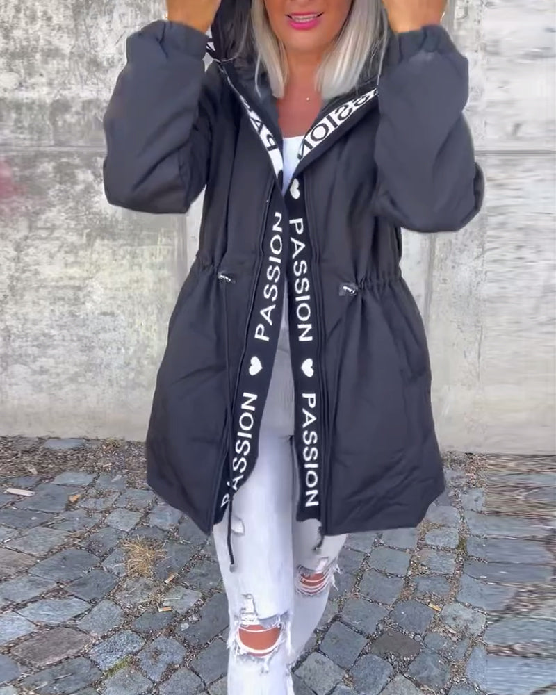 Nathalia™ Classic Jacket with Zip Closure