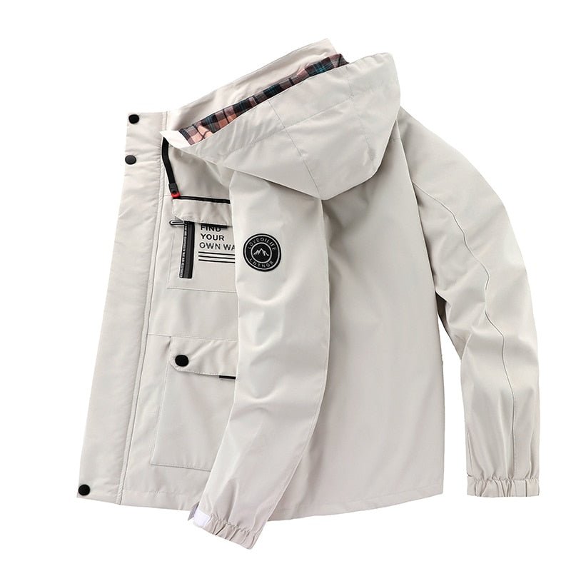Chris™ - Comfortable outdoor jacket, windproof and waterproof