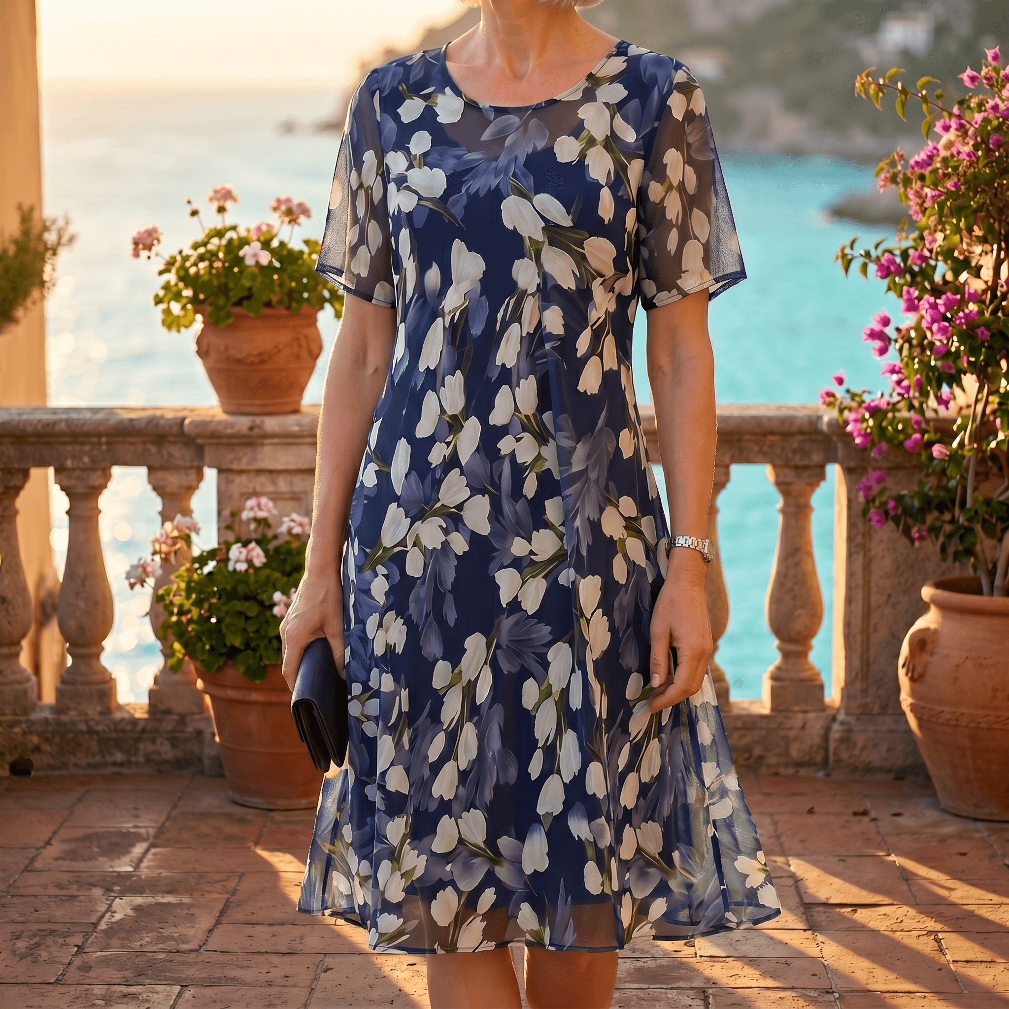 Florenza – Floral Midi Dress