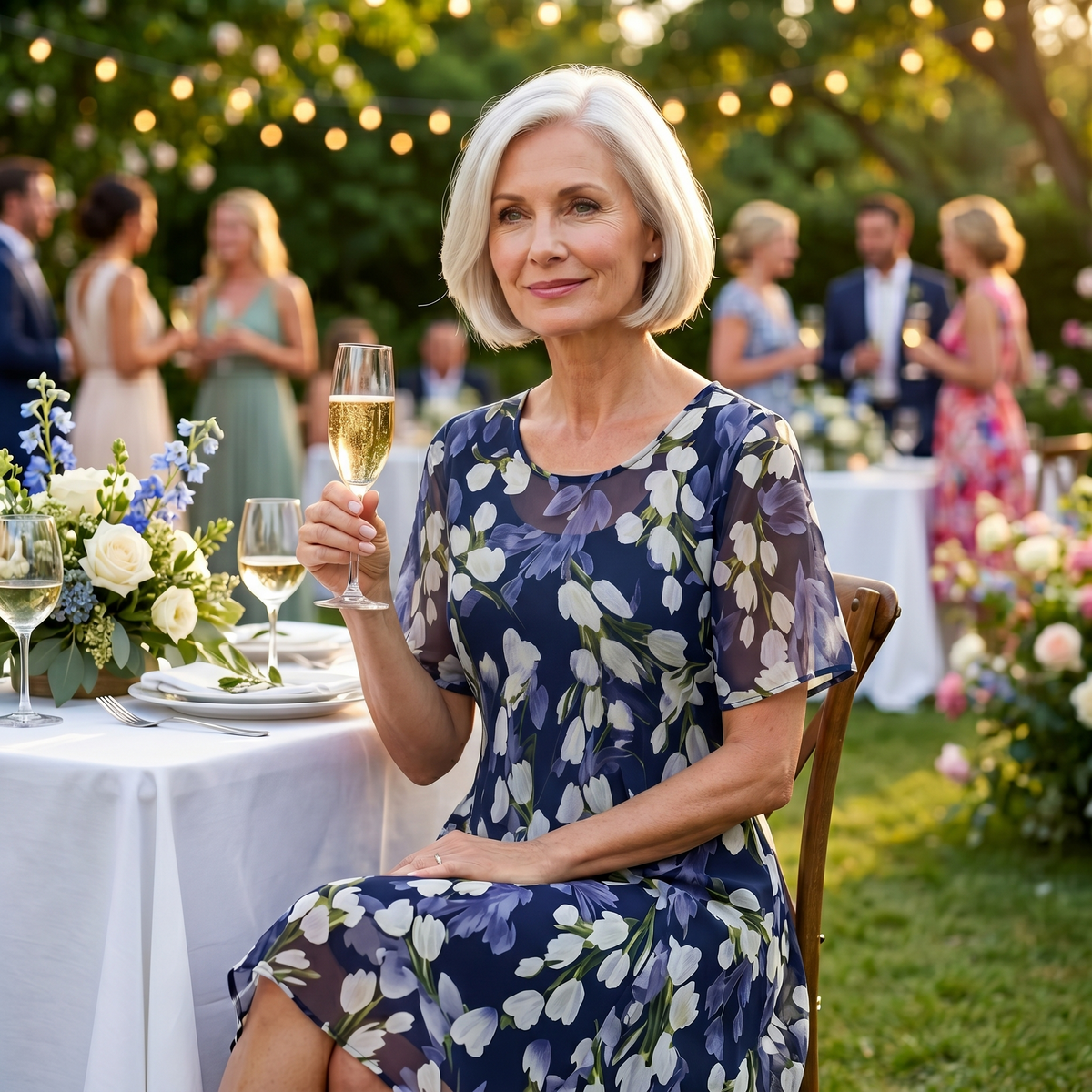 Florenza – Floral Midi Dress