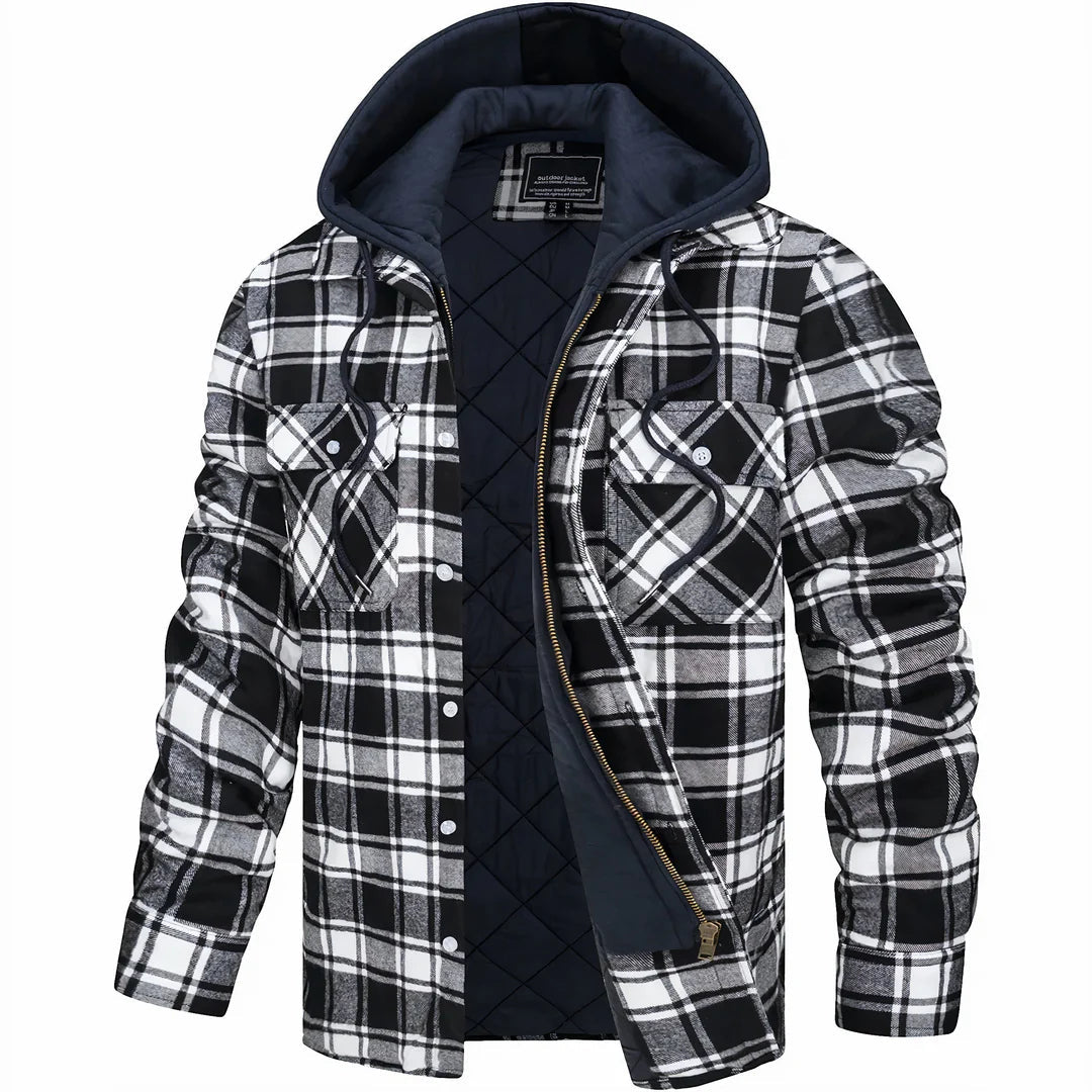Arend – Warm Men's Coat Made of Premium Wool Blend