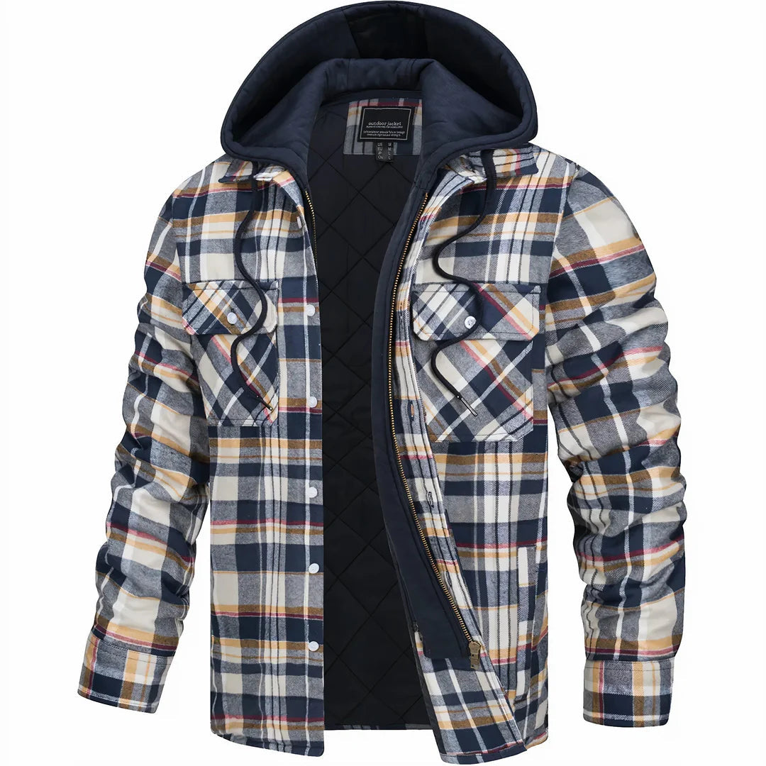 Arend – Warm Men's Coat Made of Premium Wool Blend