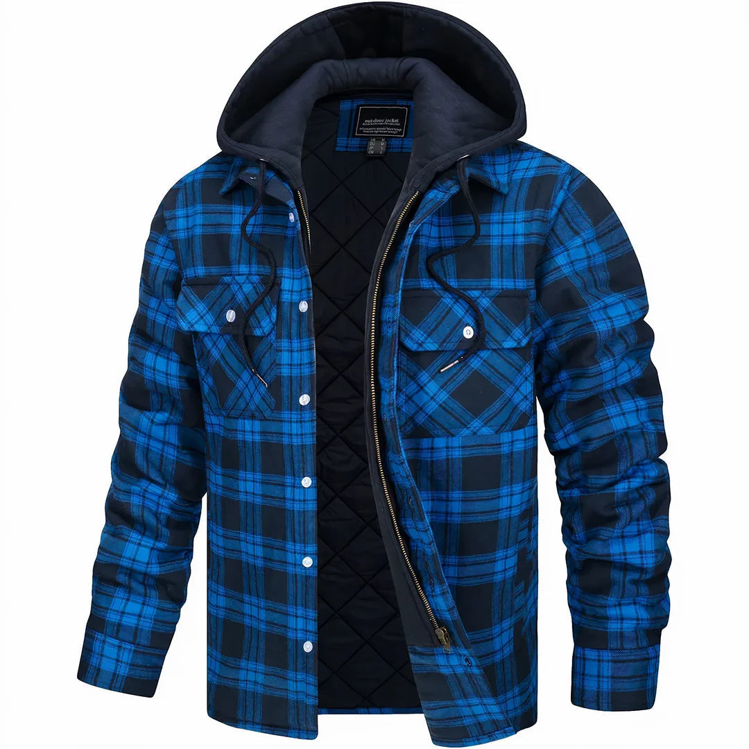 Arend – Warm Men's Coat Made of Premium Wool Blend
