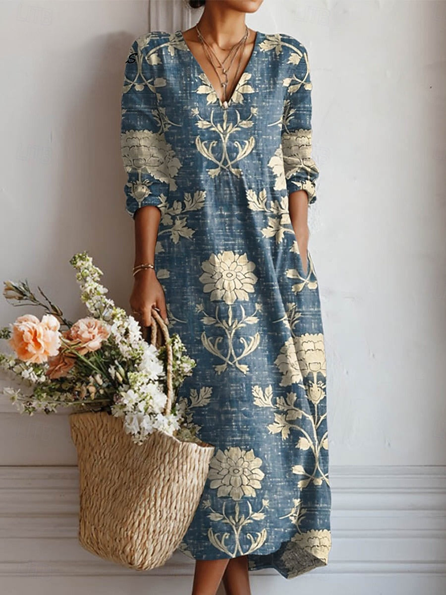 KARIN | TUMMY-FLATTERING COMFORT DRESS