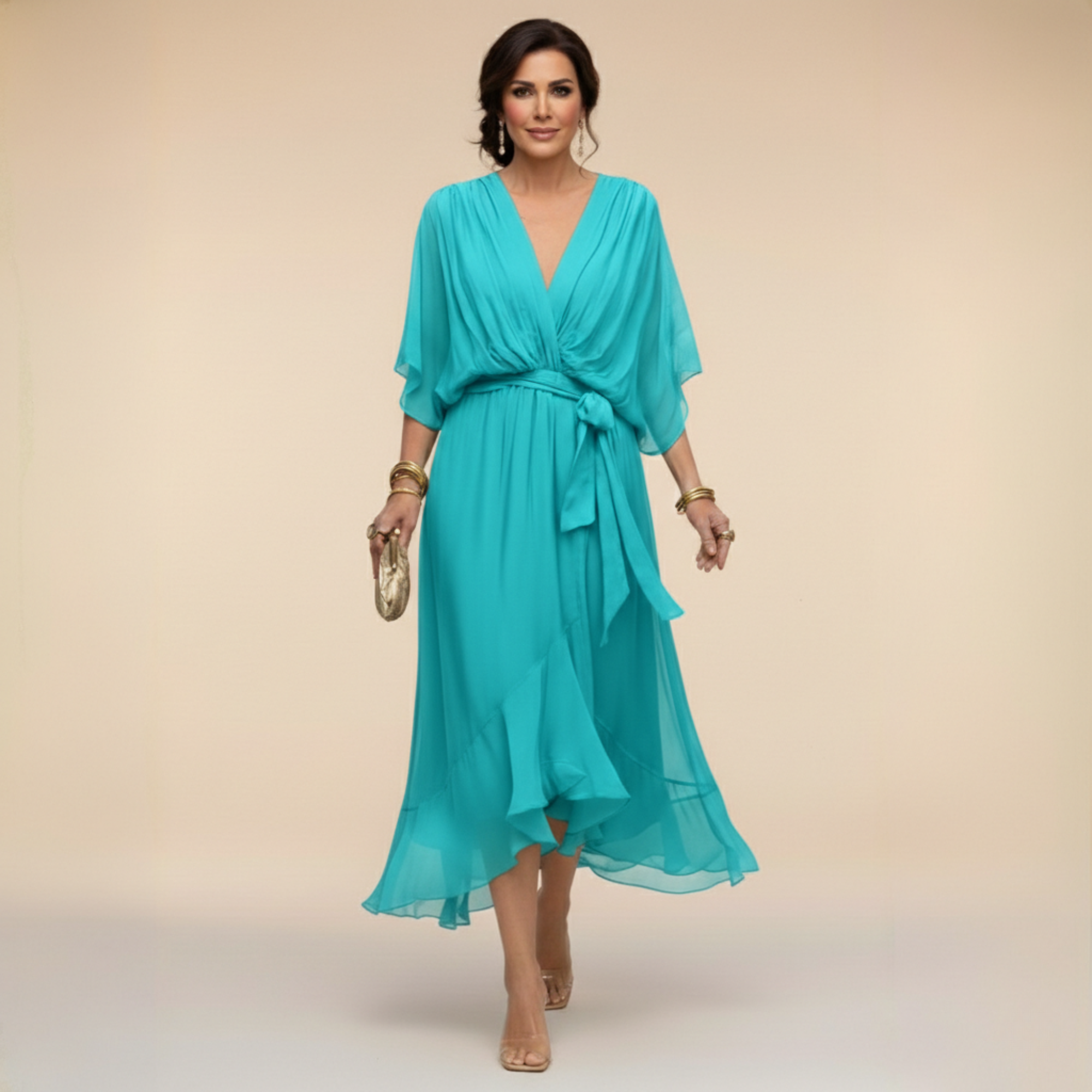Marta | Sandra V-Neck Dress