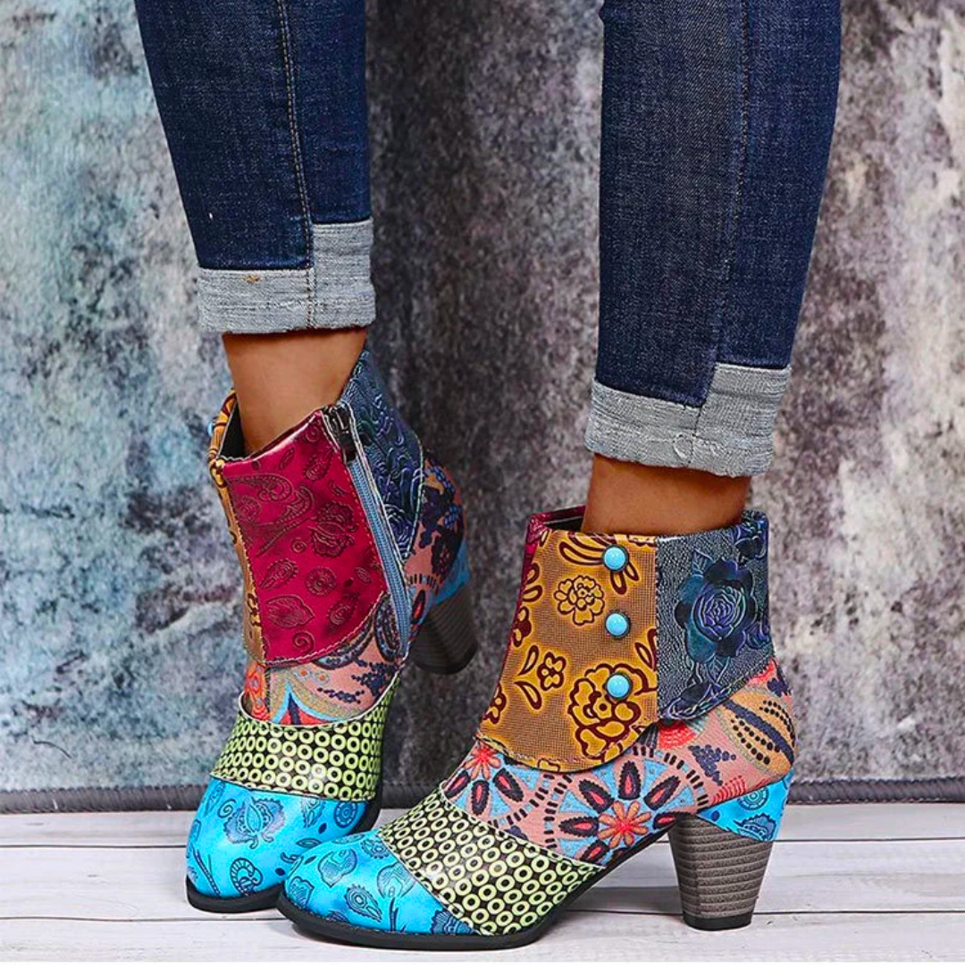 Rosy™ Waterproof Retro Boots