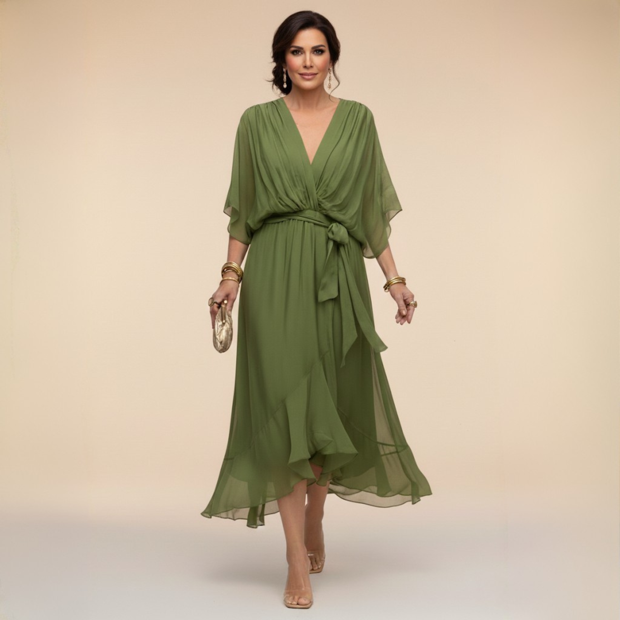 Marta | Sandra V-Neck Dress
