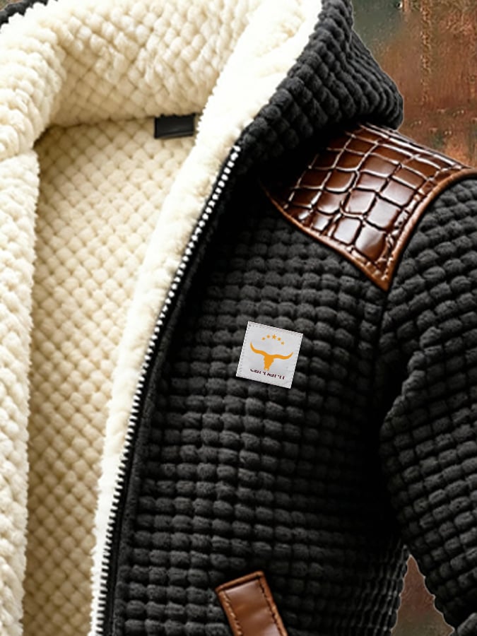 Thomas – Lined jacket with hood and zipper
