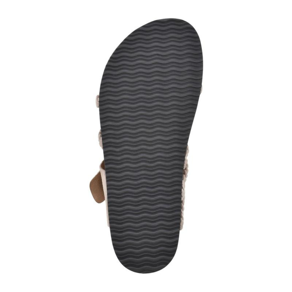 Hayleigh Braided Cork Orthopaedic Sandals - Single Buckle