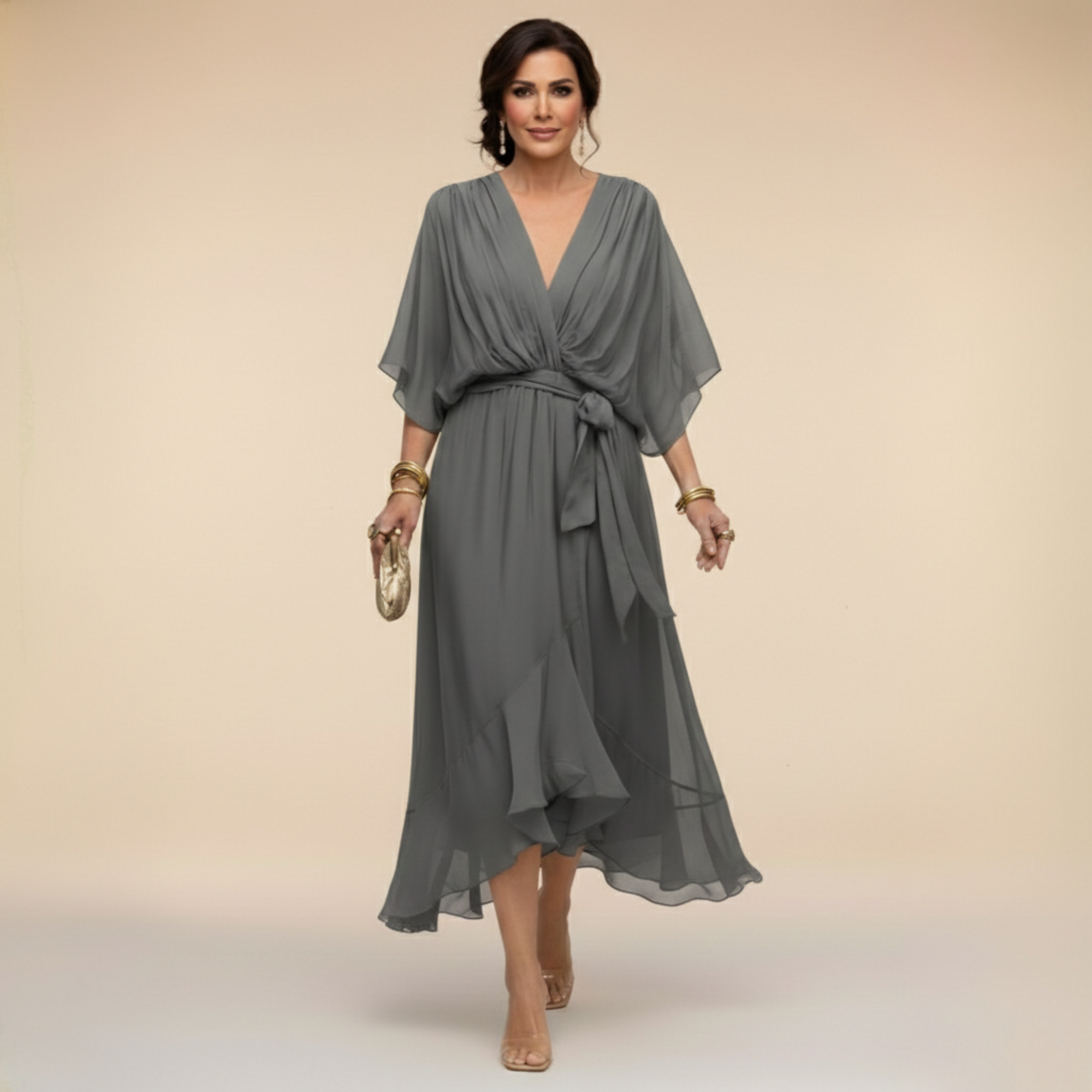 Marta | Sandra V-Neck Dress