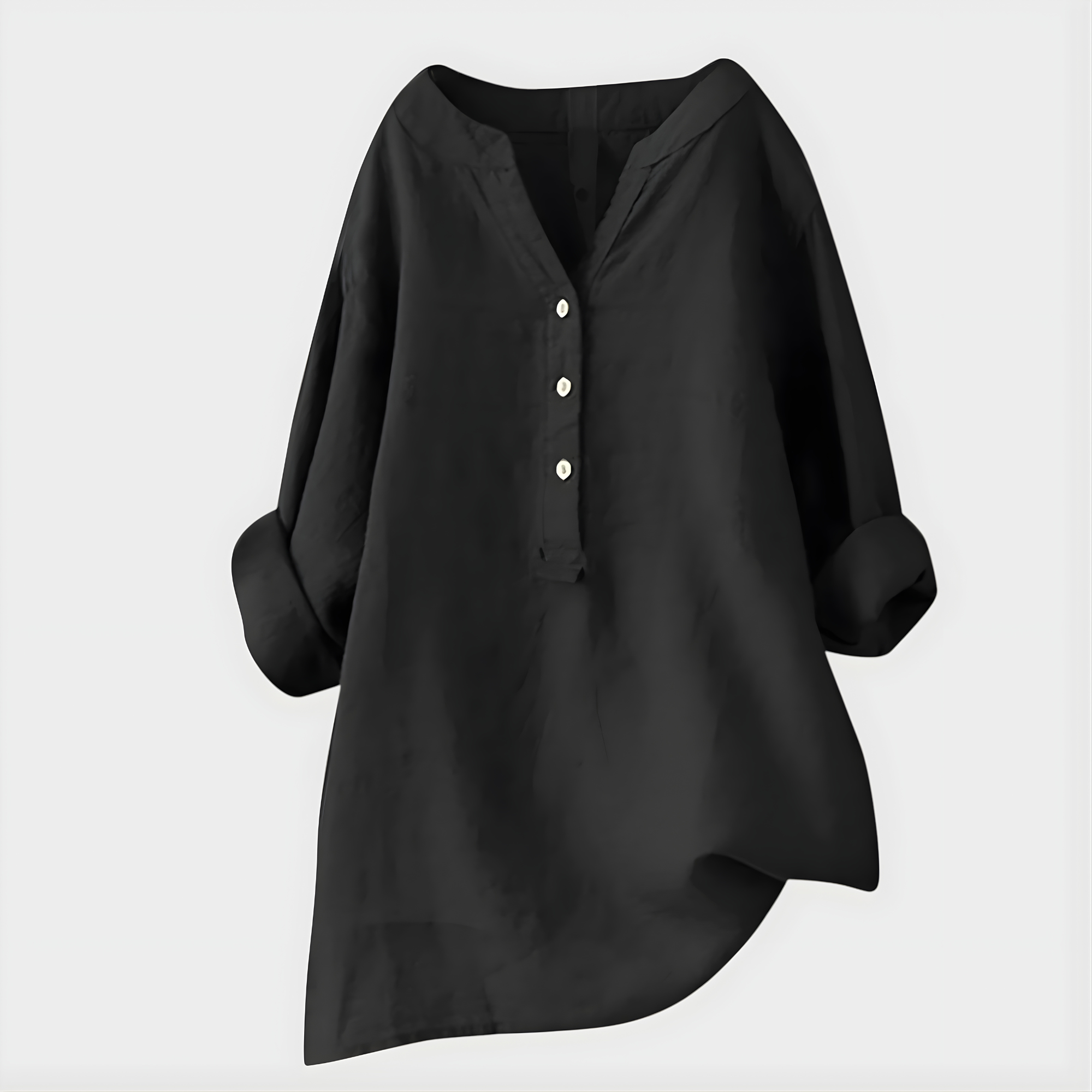 Veronique™ Elegant V-Neck Blouse