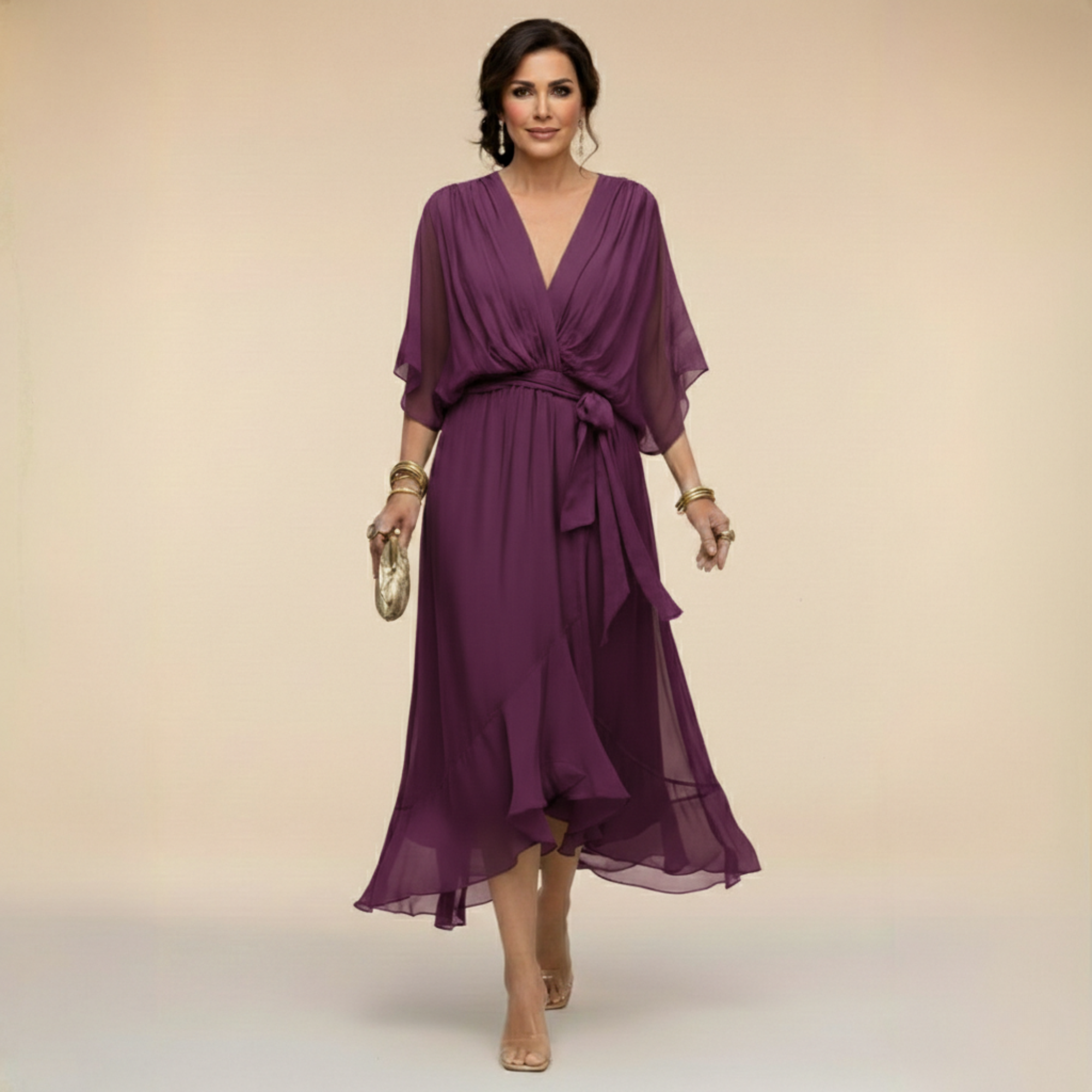 Marta | Sandra V-Neck Dress