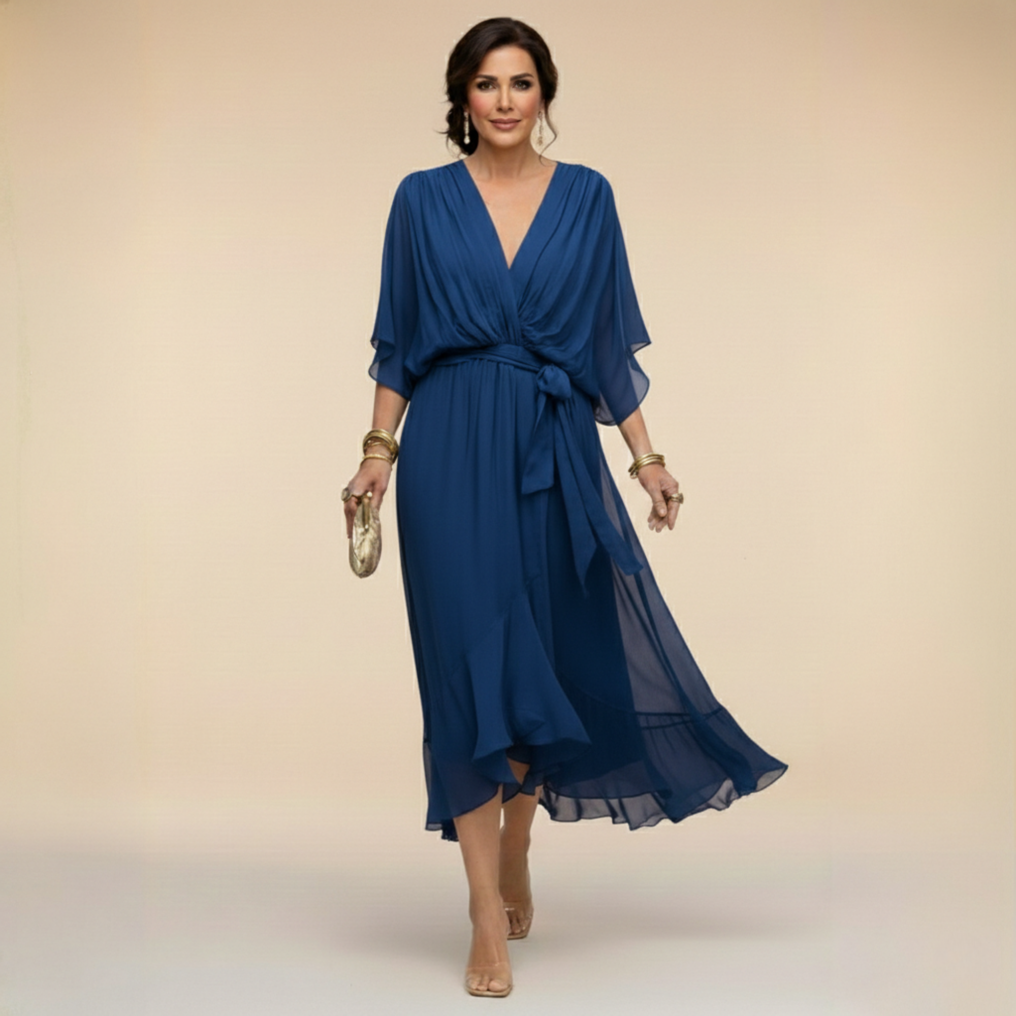 Marta | Sandra V-Neck Dress