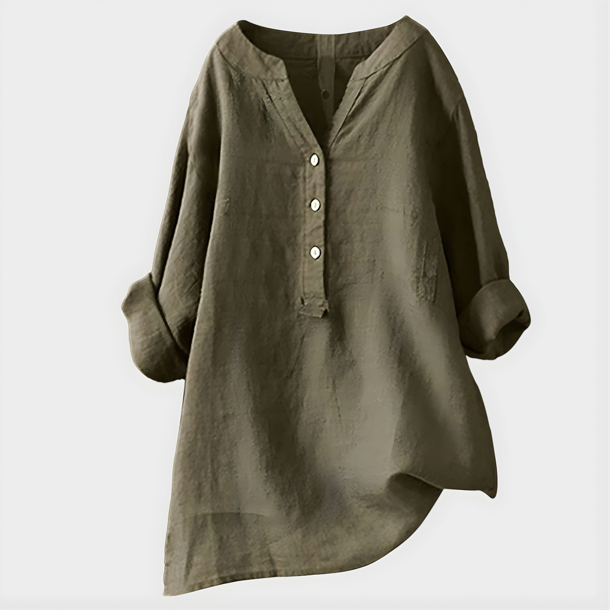 Veronique™ Elegant V-Neck Blouse