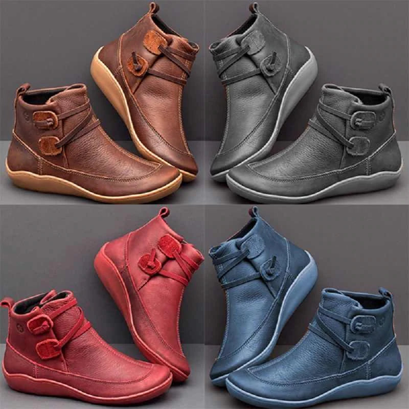 Tiana Soft Ortho Vegan Leather Boots