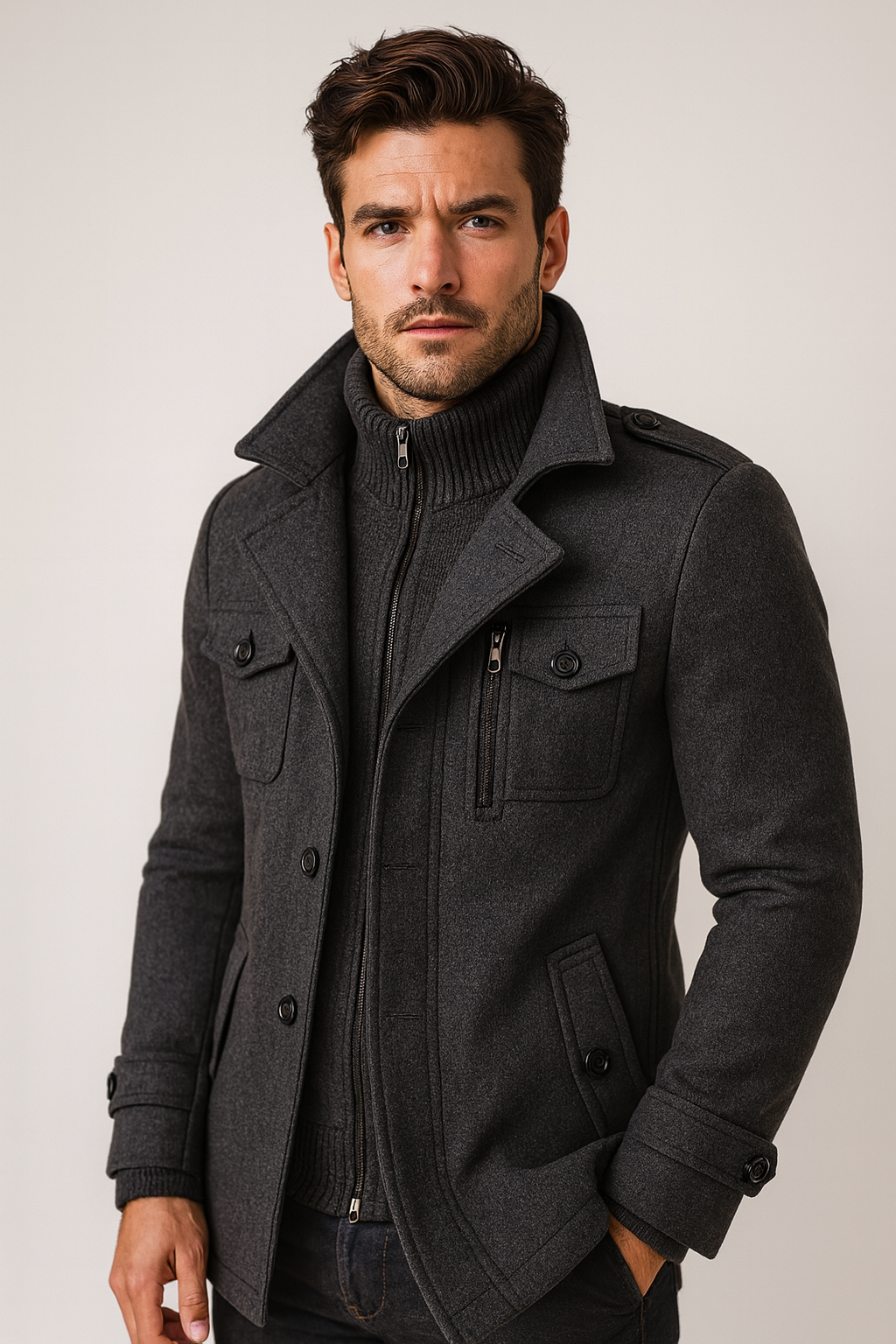 Leo Melbourne | Marcus Outer coat