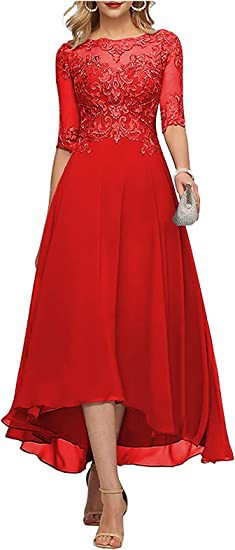 Annelise | Lace Slim-Fit Evening Gown
