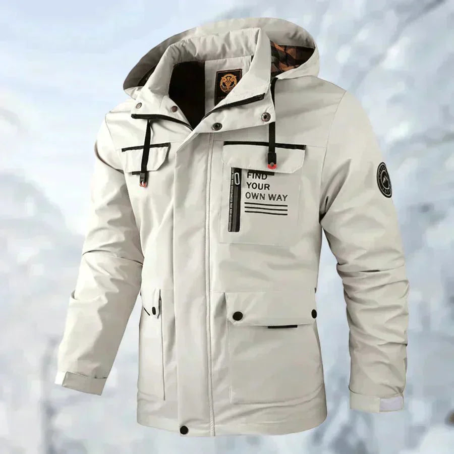Chris™ - Comfortable outdoor jacket, windproof and waterproof