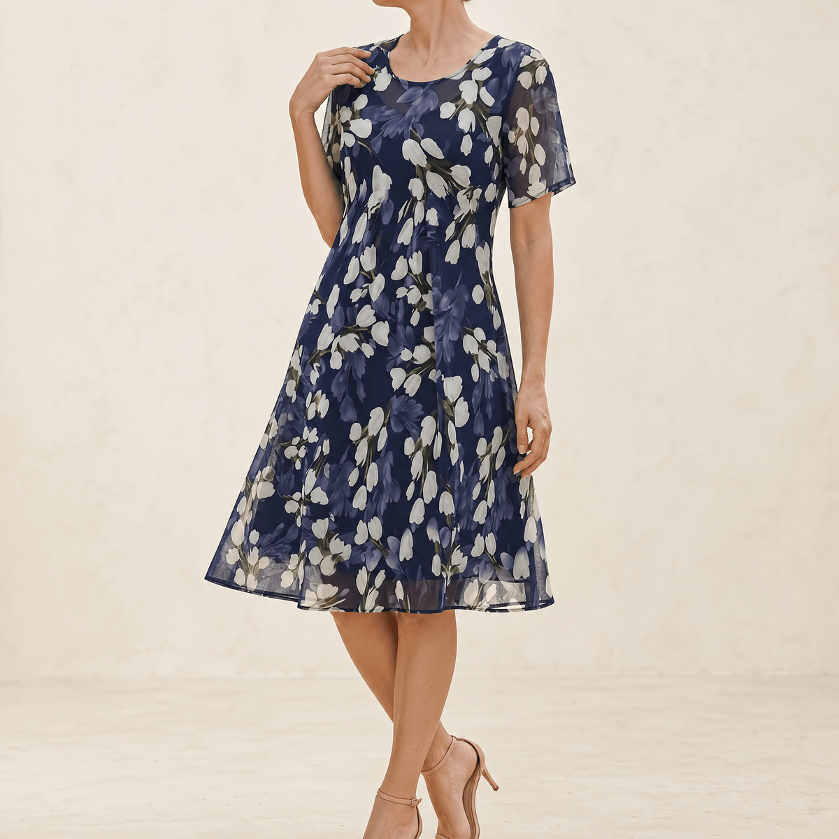 Florenza – Floral Midi Dress
