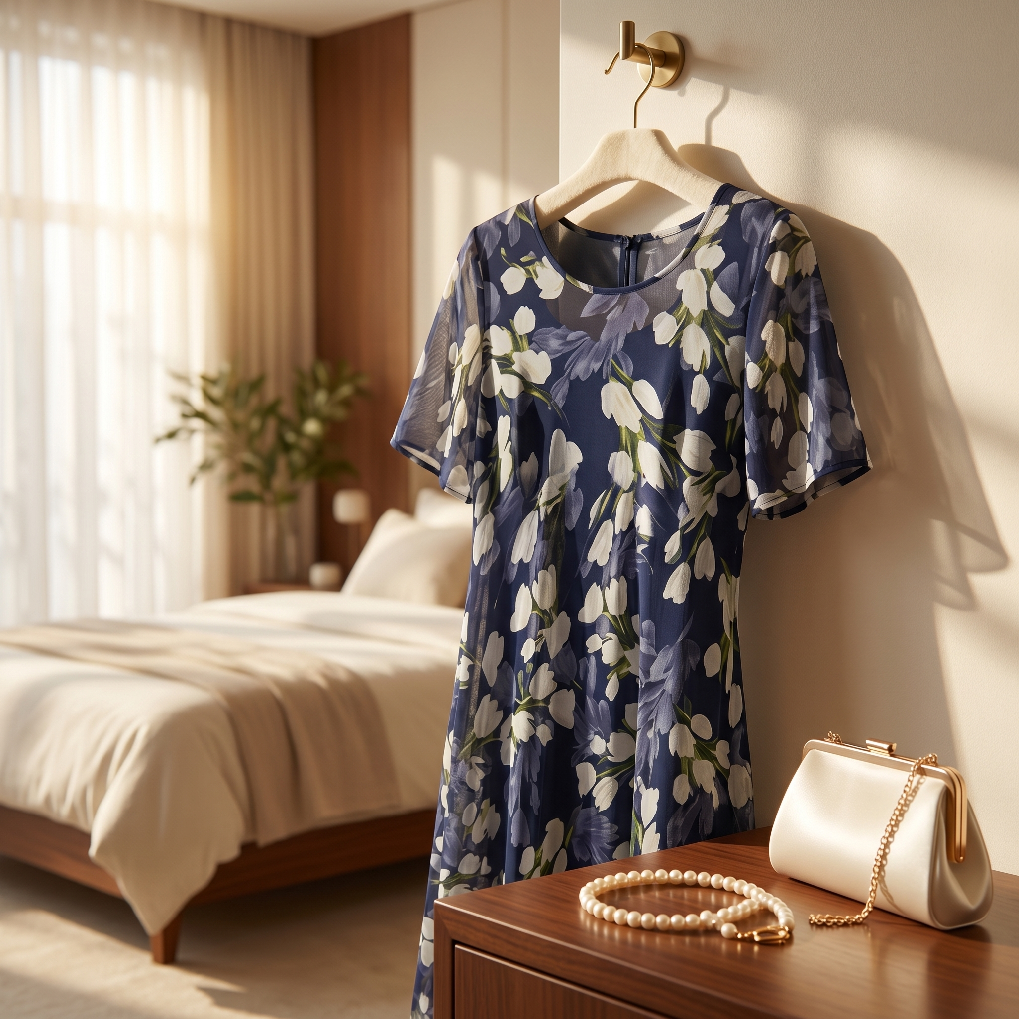 Florenza – Floral Midi Dress