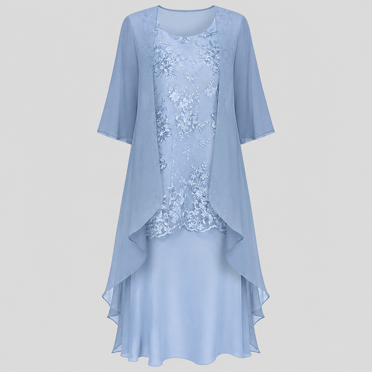 Lumi™ Chiffon Two-Piece Dress