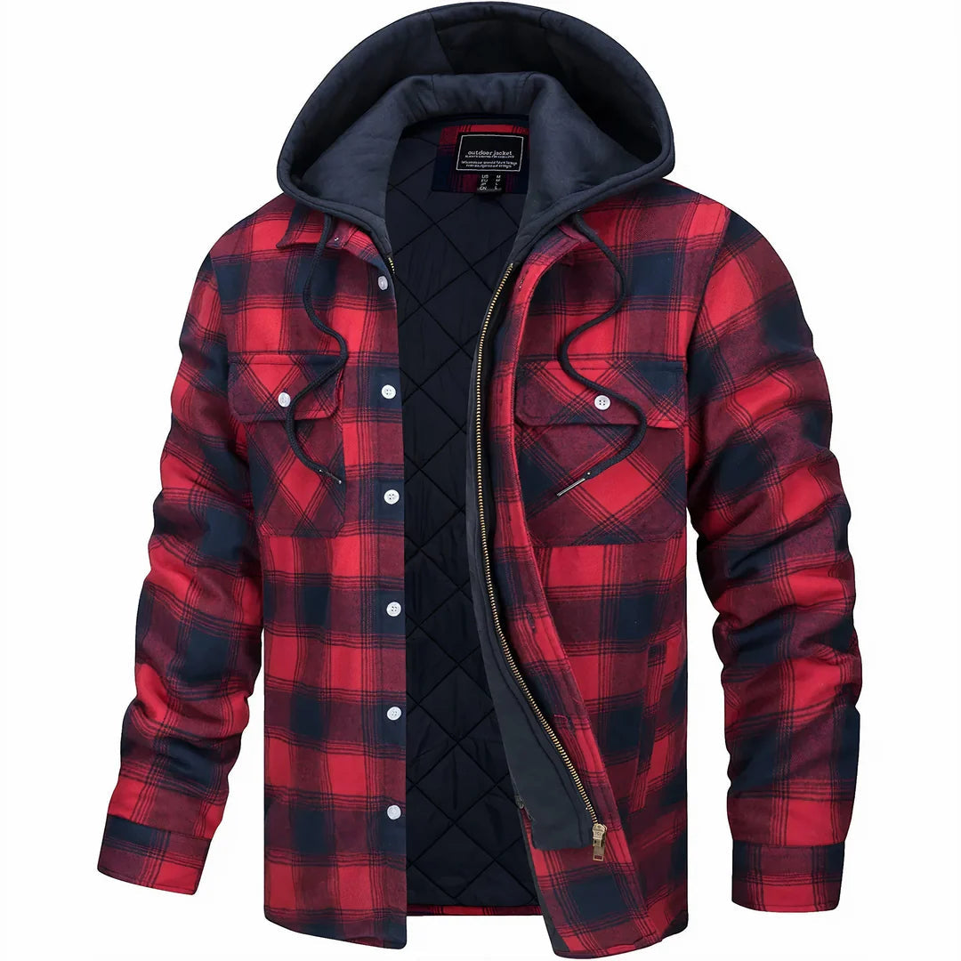 Arend – Warm Men's Coat Made of Premium Wool Blend